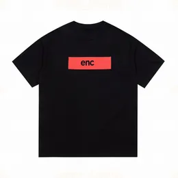 メンズクラシックサマーTシャツメンファッションボックスレタープリントティーサマートップスサイズXS-L