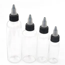 100pcs E Fl￼ssigkeit 30 ml 60 ml 100 ml 120 ml Haustierplastikstoff -Flaschen Stiftform leere Einhornflasche mit Aussch￼tteln T2008192806