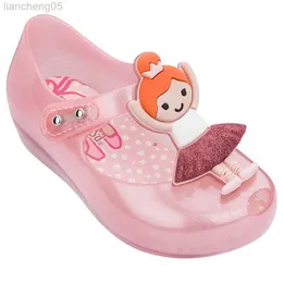 Sandaler Mini MLSA Kids Shoes Ultragirl Ballet Classic Cartoon Summer Jelly Shoe Non-Slip Kids Toddler 2021 Beach for Girl Sandals W0217