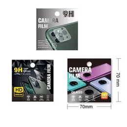 Retail Box EnuLtes Gift Wrap Package Box för härdade glasfilmens detaljhandelslådor för iPhone Camera Lens Screen Protector Films