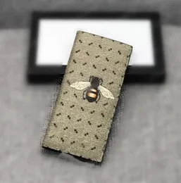 Brieftaschen Luxurys Handtaschen Designer Brieftaschen Modebags Kartenhalter mit Frauen Geldkarten Münzen Taschen Männer Leder Geldbeutel Geschäfts Brieftasche mit