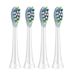 Cabezales de cepillo de dientes de lote de 4 piezas FornbHBJ Diamondclean Hydroclean negro HX9054P cabezales de cepillo de dientes eléctrico255s