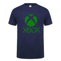Мужские футболки Мужские футболки Футболка Xbox Летняя хлопковая футболка с коротким рукавом для видеоигр Xbox Man Tops Tee LH-330 L230217