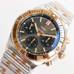 GF Factory 2021 Men Multi-Function Watch Machinery 7750 Movement 42mm Stafless Steel Case Curved Glass Glass Watch Watch
