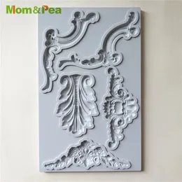 Bakning Mögel Mamma Pea GX269 Deco -formad silikonform Cake Dekoration Fondant Cake 3D Mold Food Grade 230217