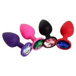 yutong y Silicone Anal Plug Massage Adult Toys For Women Or Man Gay Anal But Set Buttplug Butt s Products Random327C