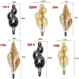 Yüksek LED Edison Ampul E27 110V-220V 4W Vintage Dekorasyon Dimmable Noel Ampoule Lamba Aydınlatma Ev Dekoru