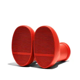 Большие красные сапоги Astro Boy, размер 25-48 для женщин и мужчин, однотонные резиновые сапоги с круглым носком на плоской подошве из ЭВА, непромокаемая обувь, дата выпуска 2023