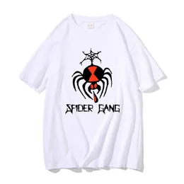 Herren T-Shirts Rapper Hip Hop Lil Darkie Spider Gang Herren Vintage Harajuku T-Shirt Streetwear Männer Damen Mode Übergroßes T-Shirt aus reiner Baumwolle J230217