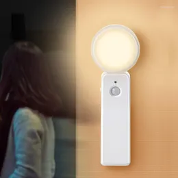 Tischlampen Lampe Sensor LED-Licht Aufladbar Tragbarer USB-Leseschreibtisch Indoor Nachtgarderobe Schlafzimmerdekoration