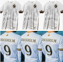 2023 AIK Solna FUSSBALL-Trikots speziell FISCHER 7 HUSSEIN 8 OTIENO 25 GUIDETTI 11 THILL 17 TIHI 16 HALITI 6 132-jährige Geschichte 23 24 Trikot-Fußballtrikots