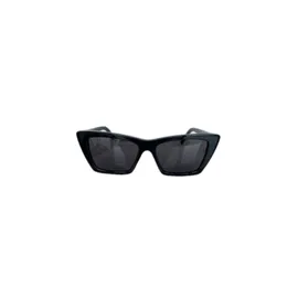 Негабарированные дизайнерские солнцезащитные очки черные нейлоновые линзы Мужские роскошные очки простота многоцветная хип -хоп стиль 276 слюдных классических оттенков Gafas de Sol 508654y99011084