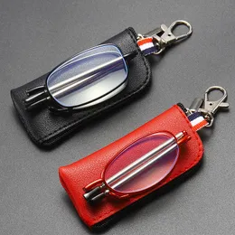 Sunglasses Fashion Folding Foldable Reading Eyeglasses For Men Women Metal Glasses With Original Box Anti-Blu-ray 1.0- 4.0Sunglasses