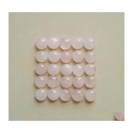 ストーンナチュラル6mm 8mm 10mm 12mm丸いルーズビーズネックレスリング用ローズクォーツフェイスアラスジュエリーアクセサリードロップ配信dhnwm