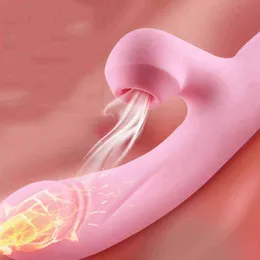 NXY Vibratörler 10 Hızlı G Spot Yapay penisi, klitoris stimülatörünü emen kadınlar için yapay penisi ısıtma tavşan seks oyuncakları 0406