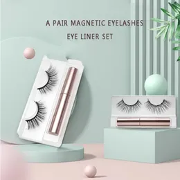 Ciglia magnetiche set eyeliner a magnete singola coppia di ciglia false magnetiche ciglia naturalmente set di ciglia magnetiche
