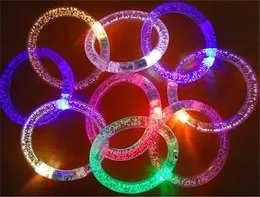 LED Toys de crian￧as iluminadas luminosas corret￧￵es de concertos performance adere￧os de bolhas flash contas e bolhas interativas