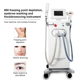 Diode Laser 1064 755 808nm 2in1 Hair Removal Laser Nd Yag Lazer Laser Tattoo Removal Machine