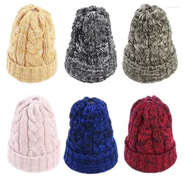 Beanies Beanie/Skull Caps X4YC Crochet Hats Vuxen Youth Twist For Warm Keeping Wind Protection in Winter Oliv22