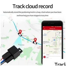 자동차 DVR 자동차 GPS 액세서리 C13 안전 릴레이 추적기 GSM 로케이터 앱 추적 원격 제어 안지방 모니터링 컷 오일 파워 카트 DHJBV