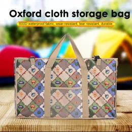 Açık çantalar kamp katlanır masa depolama çantası oxford bez geniş alan taşınabilir muhtelif seyahat piknik barbekü