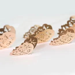 Duvar Çıkartmaları 12 adet/takım Altın Gümüş Içi Boş Kelebek Sticker 3D Kelebekler Yatak Odası Oturma Odası Ev Dekorasyon Düğün Dekor