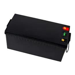 24V 200Ah Lithium Iron Phosphate LiFePO4 Battery Pack 5120Wh Built-in BMS 8S 200A 5Kwh Max 2Series 48V 10Kwh or 8P 1600AH NO TAX