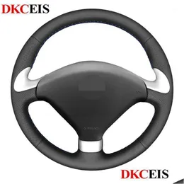 Car Dvr Steering Wheel Covers Car Er For 307 Cc 2004 2007 Handsewing Black Artificial Leather Er1 Drop Delivery Mobiles Motorcycles In Dhdl9