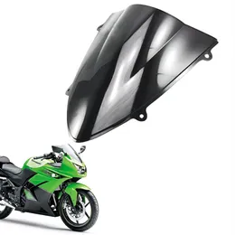 Kawasaki Ninja 250R için Çift Kabarcık Ön Cam Abs250 2008 2009 2012 2011 2012230e