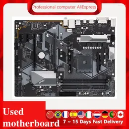 Motherboards Für ASUS PRIME B450-PLUS Motherboard Sockel AM4 DDR4 AMD B450M B450 Original Desktop Mainboard Verwendet