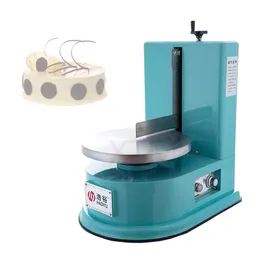 2023 Birthday Cake Smearing Machine Cream Plastering Machine Cake Baking Equipment Electric Cream Leveling Machine