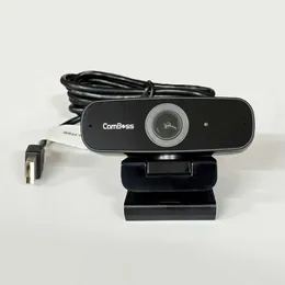 Plug Play 360 Degree Adjustable Dual Mic Noise Reduction Mini FHD Computer Camera 1080P web cam camera webcam for pc