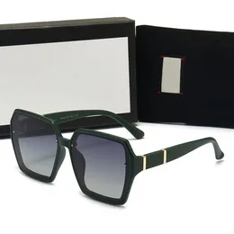 الأزياء مربع نظارة شمسية نظارات شمسية مصمم العلامة التجارية إطار مناسبة للرجال والنساء لحضور أي مناسبة ز