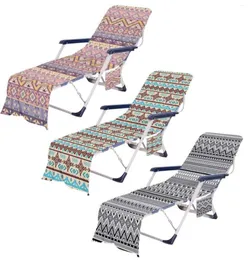 كرسي أغطية صيف شاطئ الصيف مع جيب في الهواء الطلق منشفة حديقة الشمس حمام سباحة الحفلات لحفلة lounger2735434