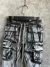 SS Cargo Jeans MEN S JEANS SPICKLE PRINT PRINT DUNT PANTS مصمم فاخر رائع