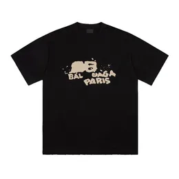 T-shirt da uomo Plus T-shirt in cotone con stampa personalizzata T-shirt da uomo a maniche corte