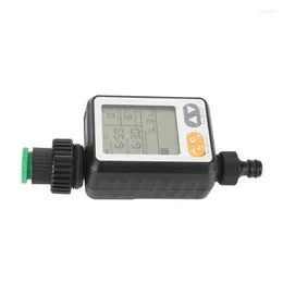 Apparecchiature per l'irrigazione Controller Sprinkler Timer ABS Costruzione stabile Schermo LCD per prato inglese