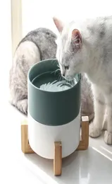 Cat Bowls Feeders Ceramic Bowl Pet Feeder voedergoederen voor katten Puppy Voedselwatercontainer Opslag Water Accessoires Dier S1921554
