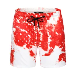 Summer Mens Shorts Designer de Lux￺ria Cal￧a de praia Carta impress￣o de cal￧a curta Men de ladr￵es casuais Mish de malha de malha Trunks