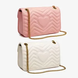 Bolsas de ombro de designers de marmont Bolsas de corrente feminina Bolsas de moda Moda Crossbody Bag para presente de Natal TopDesigners1018