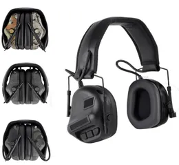 سماعات الرأس التكتيكية للسماعات القديمة حماية أذن سماعة الرأس قابلة للطي للطلاء الجيش الأذن 2614265