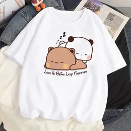 レディースTシャツBubu dudu Tee女性アニメハラジュクデザイナーシャツガール2000年代服カワイイ服素敵なTシャツ女性