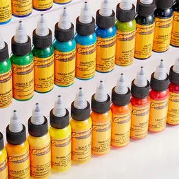 3Colors Set Black Tattoo Ink Makeup Pigment Pigmento Pigment