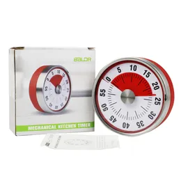 Kitchen Timers Round Timer Time Reminder Gadgets Cooking Clock With Magnet Base Countdown Alarm Mechanical Count Up 230217