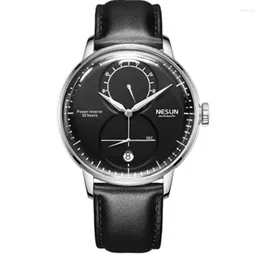 腕時計Nesun Watch Men's Business Automatic Mechanical Fashionシンプルな防水サファイア時計RelogioMasculino
