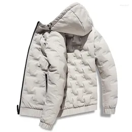 남자 다운 겨울 자켓 남자 캐주얼 후드 초트라 단색 파카스 코트 바람 방풍 아웃웨어 수컷 흰색 오리 m-5xl my312