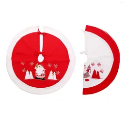 Christmas Decorations 35" Tree Skirt Decor Ornaments For Home School Store Office Supermarket