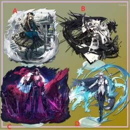 Kleryki anime stojak arknights Midnight Platinum Acryl Figure Dekoracja Dekoracja komputerów stacjonarnych 15cmkeychains Fier22