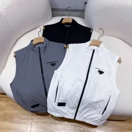 Highend mens casual vest comfortable breathable material Asian size luxury designer vest