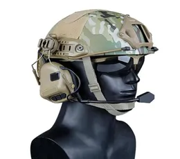 戦術アクセサリーハンティングヘッドセットWST Gen5ヘルメットタイプ通信ノイズキャンセルヘッドフォンサウンドピックアップ削減ヘッドセット8501230